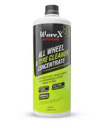 WaveX All Wheel and Tyre Cleaner Concentrate 1 LTR | Dilutes 15 Times with Water | Acid Free Formulation - All Wheel Safe