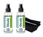 BUY 1 GET 1 FREE - 2x 100ml Oculy Spray Lens Cleaner for Spectacle Glasses Sunglasses Laptop Mobile and DSLR Camera with Japanese 1xMicrofiber Cloth and 1x 4-in-1 Mini Screwdriver