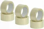 Sof Sole (Pack of 6) Self-Adhesive High-Strength BOPP Packing Tape - 2