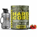 Hulk Nutrition Hard Core Pre-Workout With Gallon(Mix Berries,195gm)