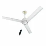 KUHL Arctis A4 1200Mm Decorative Power Saving Bldc Ceiling Fan With Remote | 29W | Saves Upto 65% Electricity | 5 stars | High Air Flow | Stylish Design | White