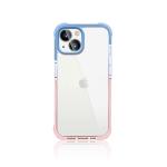 Gripp Iphone 14, 6.1 Inch Blue, Pink Polycarbonate Evo Shock Absorb Bumper Back Cover