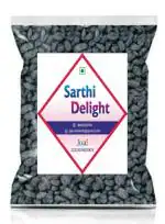 SARTHI DELIGHT Premium Afghani Seedless Black Raisins 500GM | Black Kishmish | Dry Fruits