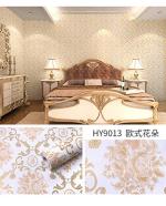 Jaamso Royals Multicolor Vinyl Damask Peel Stick Self Adhesive Wall Sticker 200X45 cm( 200 CM X 45 CM )
