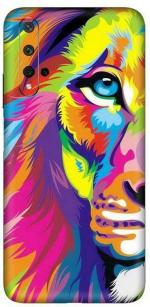 aadia Huawei Honor 20 Matte Vinyl Lion Printed Mobile Skin Sticker with Scratch Resistant Lamination