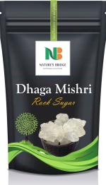 Nature's Bridge Dhaga Mishri - Mishri | Kunja Mishri | Dora Mishri | Crystal Sugar | Sugar - 900 Gm