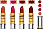 OUR BEAUTY Multicolor  Long Stay And Soft Matte Lipstick Set 29Aug21, 12.8 G (Set Of 4)