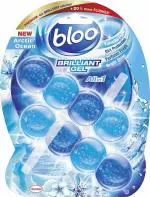 Bloo Brilliant Gel All in 1 Toilet Cleaner Rim Block Arctic Ocean Twin Pack 2x47g