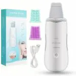 Beauty N Brains White heads and Blackhead Removal Tool | Ultrasonic Facial Kit Skin Scrubber Machine and Pores Cleanser with 3 Modes