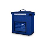 Delivery Champ Polyester Blue Magma Insulated Water Stain Repellent Food Pizza Delivery Bag, 40 L