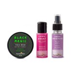 Face Care Kit- Combo of BerryMuch FaceWash, BlackMagic FaceMask, LushLavender FaceMist (Pack of 3)