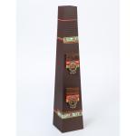 Artysta Dhokra Figurine Sheesham Wooden, Brass Vase (24 inch, Multicolor)