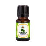 KUNJ Patchouli essential oil (Pogostemon cablin) 100% Pure & Natural Undiluted Therapeutic Grade. Steam Distilled. For Skin care, Hair care, Relief, Stress, Anxiety & Aromatherapy. 10ML