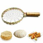 ANSHEZ Mini Tandoor Jali, Barbeque Grill, Gas Grill with Handle | Tandoor Channi, Barbeque Net