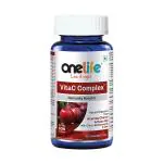 Onelife VitaC Complex:Natural Vitamin C Immunity Booster (GMO-free and Vegan) 60 Tablets