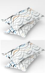 Gharsaaz Multicolor Printed Polycotton Pillow Covers Set of 4