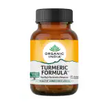 Organic India Turmeric Formula 60 Cap Pack of 1