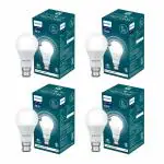 PHILIPS Motion Sensor 14W B22 LED Bulb | Motion Sensor Light for Home | Motion Sensor LED Bulb | Crystal White, Pack of 4