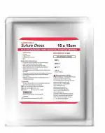 Fibroheal Suture Dress 15x15cm - Post-operative Adhesive Wound Dressing