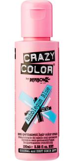 Crazy Color Bubblegum Blue Semi Permanent Hair Colour, 10 G