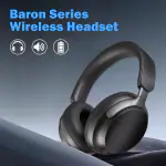 Punnk Funnk Newly Launches Echo Plus: Premium Over-Ear Wireless Bluetooth Headphones with Deep Bass, Passive Noise Cancellation, and Built-in Mic (Black)