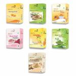 Glowious Orange Peel, Neem Leaf, Rose Petal, Multani Mitti, Kasturi Turmeric, Lemon Peel And Amla Powder For Adult Pack Of 7, Per Pack 50 g