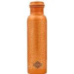 Indian Art Villa Antique Golden Design Lacquered Copper Water Bottle 1 L
