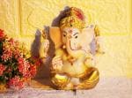 BECKON VENTURE Handcrafted Lord Ganesh Ji Murti Showpiece For Home decor