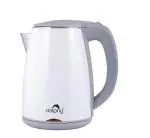 Dolphy 1500 Watts Stainless Steel, Abs Electric Tea Kettle (White, Grey)