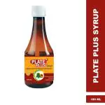 RAJASTHAN AUSHDHALAYA Plate Plus Syrup | Helps with Thrombocytopenia| Low Platelet Count| 180ml Syrup