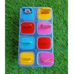 Chefkit Set of Plastic Reusable Ice Pop Makers |Homemade Popsicle Frozen Ice Cream Moulds Tray| Kulfi Candy Ice Lolly Mold for Ice Tray| Candy Maker Kulfi Maker Popsicle Mould