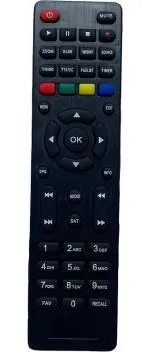 NixGlobal Free Dish Wifi Dth-1 Remote For Free Dish Hd Dth Set-Top Box