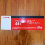 Canon 337 Black Toner Cartridge