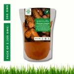 GREEMUNITY Lakadong Turmeric and Lakadong Haldi Powder Gluten Free 300 g (Pack of 2)