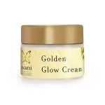 Avani Skincare Golden Glow Cream All Skin Types Anti-Aging, Reduce Wrinkles Saffron, Aloe Vera, Almond Oil Day 50 g
