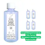 ZYNE Laundry Detergent 4x Concentrate for Fabric Wash | Matic Front Load | Pack of 4 | 250 g Makes 1 Liter Liquid Detergent| Tough Stain Removal in One Wash| Super Value Pack