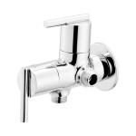 Oleanna Victoria Brass 2 In 1 Angle Cock With Wall Flange