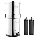 RAMA Water Filter 6 Litre Storage (12 L Total Capacity) Includes 2 Carbon Candle and Plastic Tap