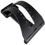 Shopeleven Back Pain Relief Product Back Stretcher, Spinal Curve Back Relaxation Device, Multi-Level Lumbar Region Back Support for Lower & Upper Muscle Pain Relief, for Bed Chair & Car