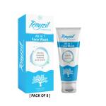RAYZIL Pack Of 8 Rayzil All in 1 Face Wash 60ml - Complete Skincare Solution for a Fresh and Radiant Look