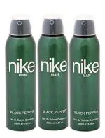 Nike Men Black Pepper Deodorant Combo Pack Of 3 (200Ml Each)