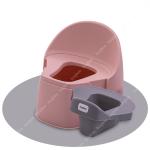 Baybee Light Pink Potty Training Seats with Removable Tray, High Back Support for kids, Infant Toilet Chair (6 -36 M)