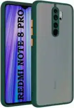 Star Craftune Redmi Note 8 Pro Green Silicon Stylish Flexible and Protective Designing Mobile Back Cover