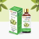 GO WOO 100% Pure Bay leaf Oil, Virgin & Undiluted 50ML