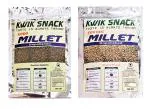 Kwik Snack Combo Pack of 2 - Kodo & Foxtail Millets Unpolished Pouch(200 GM Each)