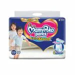 MamyPoko Pants Extra Absorb Baby Diapers, XXX-Large (18 - 35 kg), 20 Count (XXXL20)