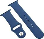 Black Lovies Navy Blue Smart Watch Strap For Firebolt Ring, W26, T500 44 Mm