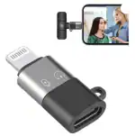 Tech Gear Lightning Male to USB C Female Adapter OTG USB Adapter USB Adapter (Multicolor)