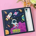 Le Delite Space Diary/Theme Astronaut Printed Diary Combo Gift Set For Kids