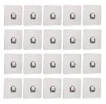 ELITEHOME 20 Pcs Self Adhesive Wall Hooks, Heavy Duty Sticky Hooks for Hanging